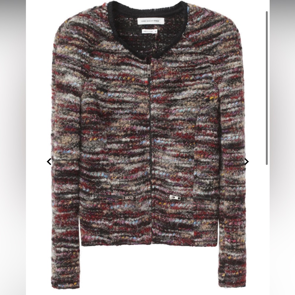 Etoile Isabel Marant Momo boucle jacket sz 40 FR 8/10